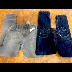 2 for $20 childrens places size 7 & 8 boys skinny jeans